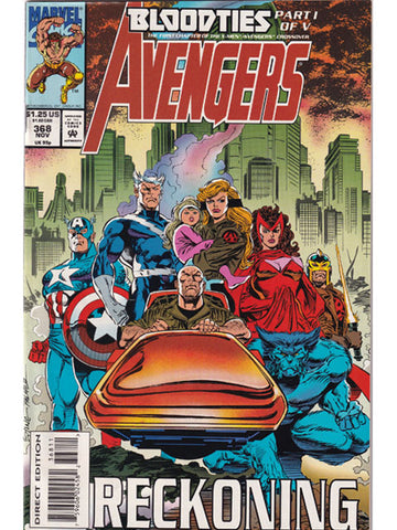 The Avengers Issue 368 Vol 1 Marvel Comics Back Issues