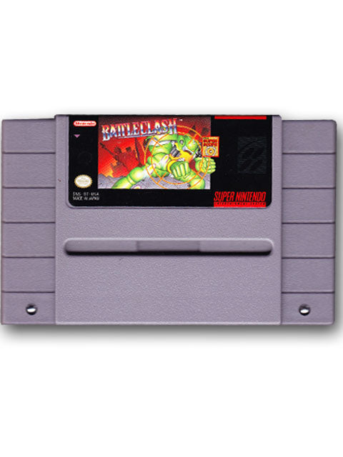 Battleclash Super Nintendo SNES Video Game Cartridge For Sale.