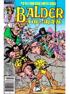 Balder The Brave Issue 3 Of 4 Marvel Comics Back Issues