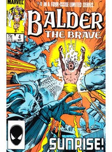 Balder The Brave Issue 4 Of 4 Marvel Comics Back Issues