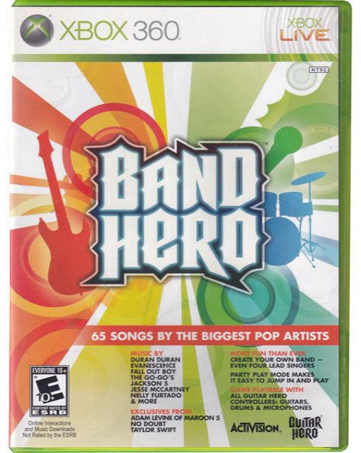 Band Hero Xbox 360 Video Game