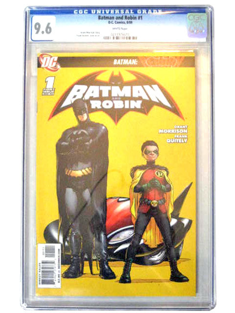 Batman And Robin Issue 1 Graded Comic Book
