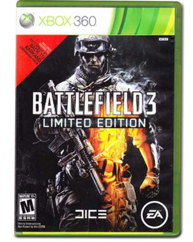Battlefield 3 Limited Edition Xbox 360 Video Game 014633195934