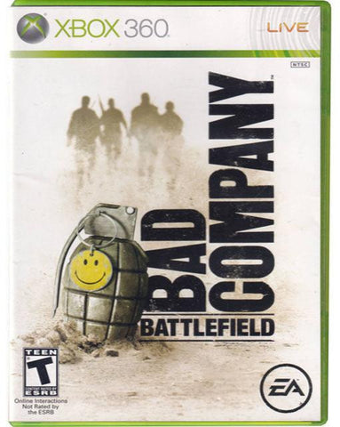 Battlefield Bad Company Xbox 360 Video Game 014633155761