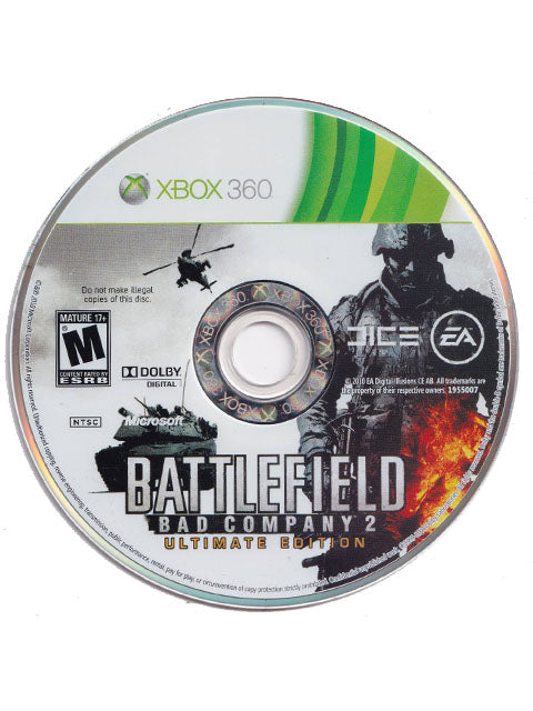 Battlefield Bad Company 2 Loose Xbox 360 Video Game