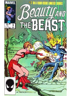 Beauty And The Beast Issue 3 Of 4 Marvel Comics Back Issues