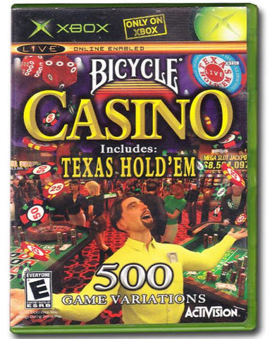 Bicycle Casino XBOX Video Game 047875750494