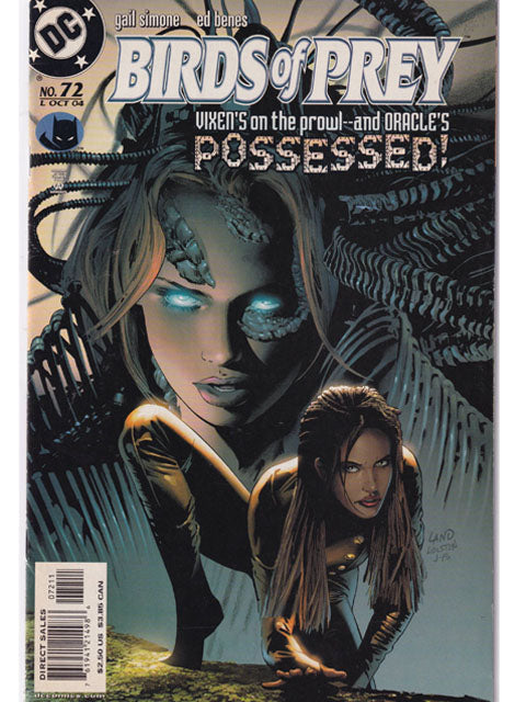 Birds Of Prey Issue 72 DC Comics Back Issues
