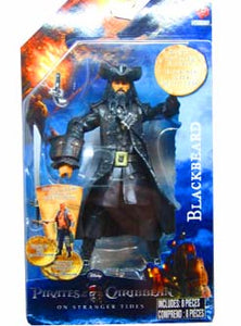 Captain Blackbeard Pirates Of The Caribbean On Stranger Tides Build A Figure Action Figure