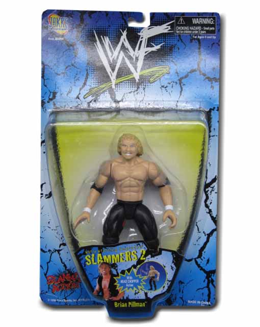 Brian Pillman WWF Jakks Pacific Action Figure 039897842011