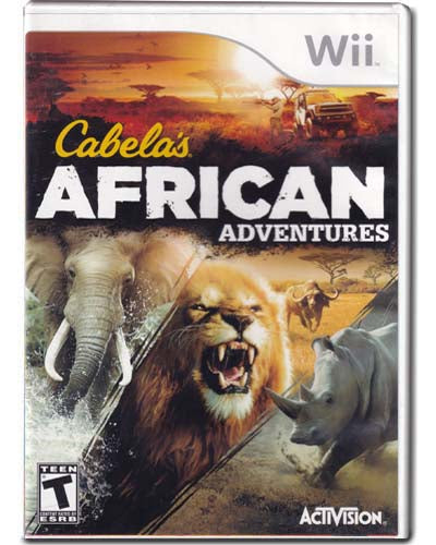 Cabela's African Adventure Nintendo Wii Video Game