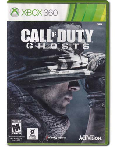 Call Of Duty Ghosts Xbox 360 Video Game