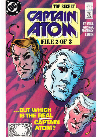 Captain Atom Issue 27 Vol 1 DC Comics Back Issues