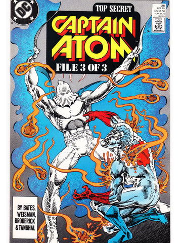 Captain Atom Issue 28 Vol 1 DC Comics Back Issues