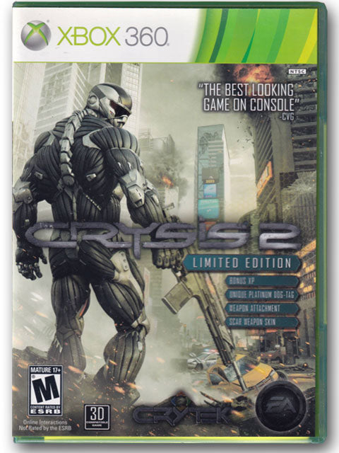 Crysis 2 Xbox 360 Video Game