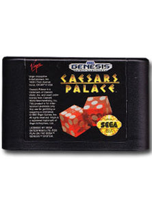 Caesar's Palace Sega Genesis Video Game Cartridge 0052145820135