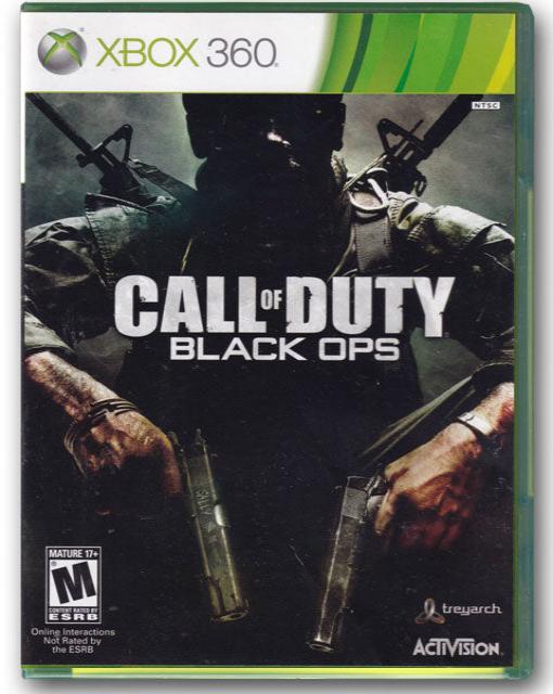 Call Of Duty Black Ops Xbox 360 Video Game 047875840034