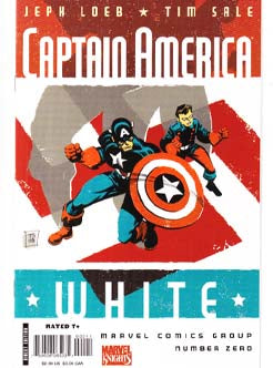 Captain America White Issue 1A Marvel Comics Back Issues