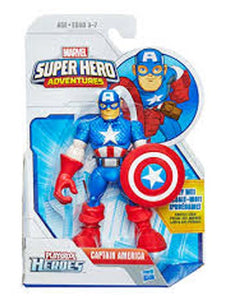 Captain America Marvel Super Hero Adventures Action Figure