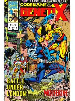 Codename: Genetix Issue 1 of 4 Marvel Comics Back Issues