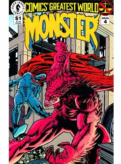 Comic's Greatest World Arcadia Monster Issue 4 Dark Horse Comics Back Issues