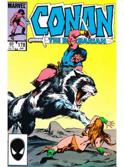 Conan The Barbarian Issue 178 Marvel Comics Back Issues