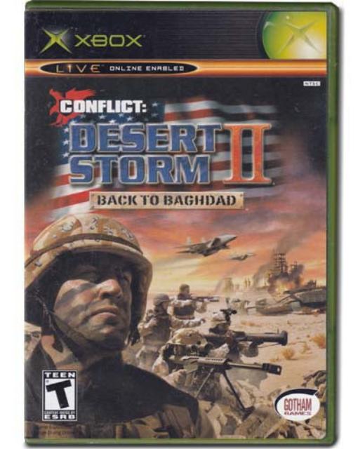Conflict Desert Storm 2 XBOX Video Game 710425292514
