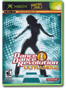 Dance Dance Revolution Ultramix 4 XBOX Video Game 083717300588