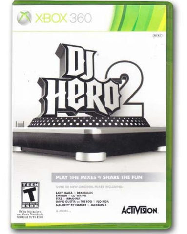 DJ Hero 2 Xbox 360 Video Game 0047875961722