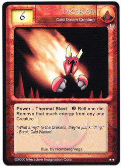 Drakan Magi Nation First Edition Base Set Trading Cards