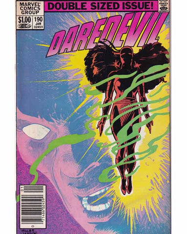 Daredevil Issue 190 Vol 1  Marvel Comics Back Issues 071486024590