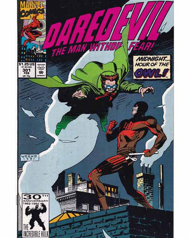 Daredevil The Man Without Fear Issue 301 Vol 1  Marvel Comics Back issues