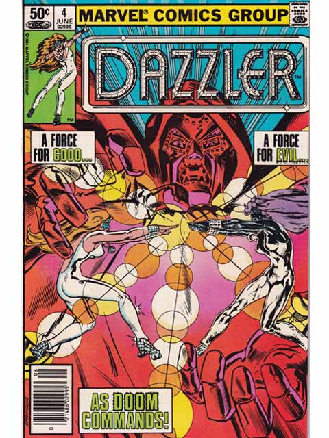 Dazzler Issue 4 Marvel Comics Back Issues 071486029953