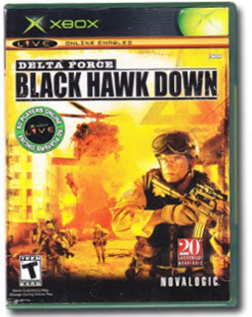 Delta Force Black Hawk Down XBOX Video Game 020626723077