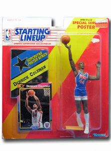 Derrick Coleman 1992 Starting Lineup Carded Action Figure
