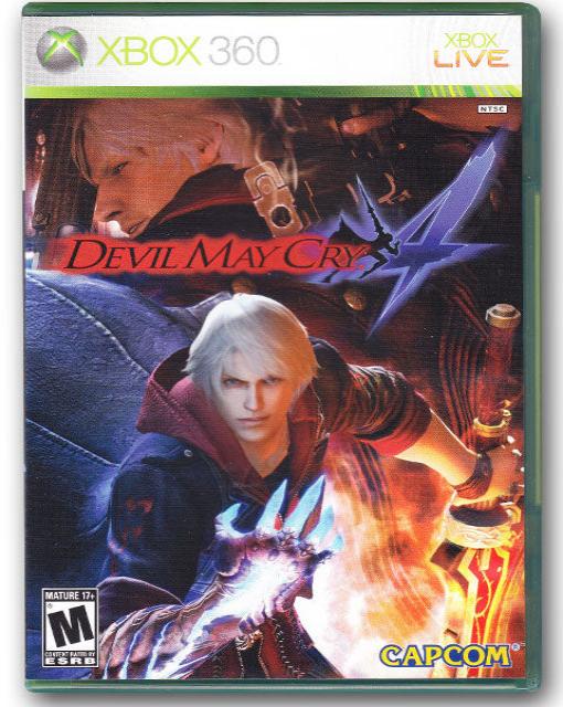 Devil May Cry 4 Xbox 360 Video Game 013388330041