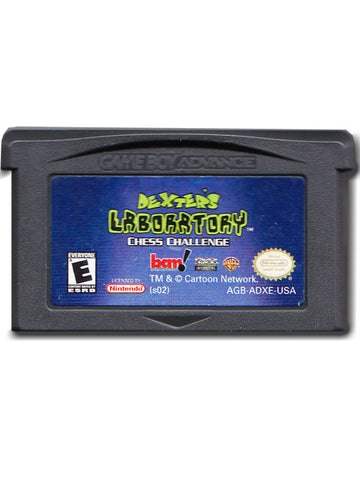 Dexter's Labratory Chess Challenge Nintendo Game Boy Advance Video Game Cartridge