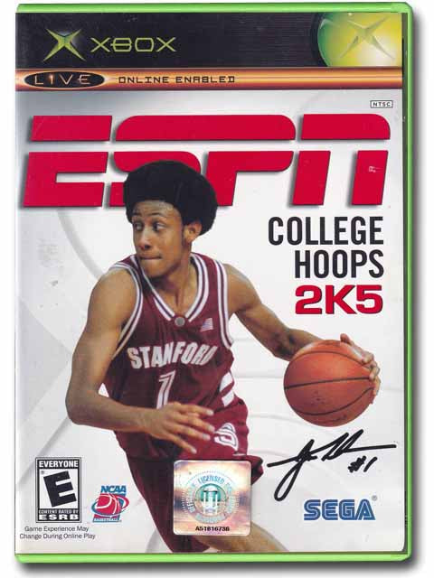 ESPN College Hoops 2K5 XBOX Video Game 710425296192