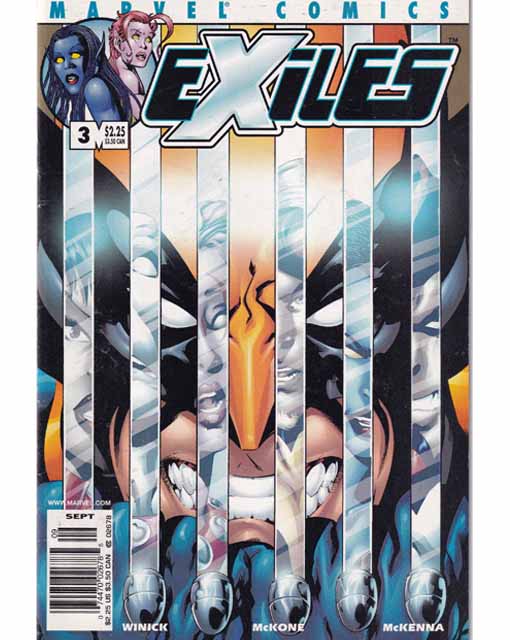 Exiles Issue 3 Marvel Comics Back Issues 074470026785