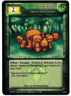 Eebit Magi Nation First Edition Base Set Trading Cards