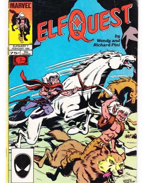 Elfquest Issue 7 Marvel Comics Back Issues 071486027706
