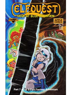 Elfquest Siege At Blue Mountain Issue 7 Warp Graphics Comics Back Issues