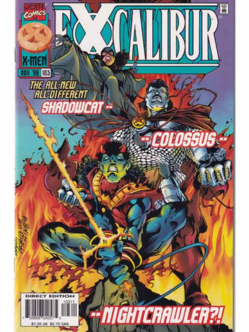 Excalibur Issue 103 Marvel Comics Back Issues 759606040575