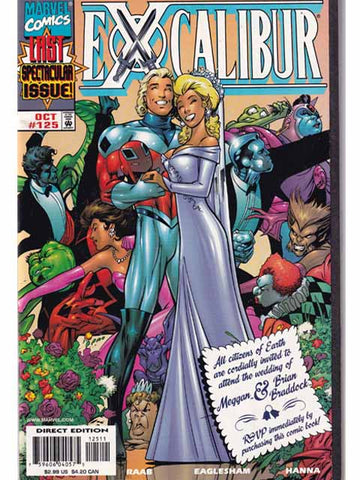 Excalibur Issue 125 Marvel Comics Back Issues 759606040575