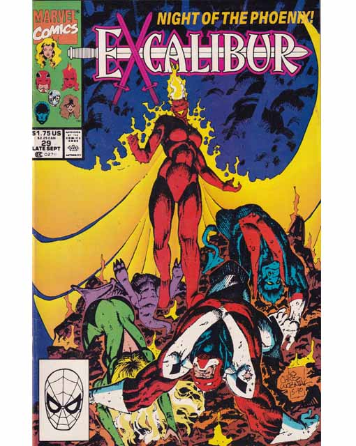 Excalibur Issue 29 Marvel Comics Back Issues