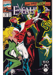 Excalibur Issue 33 Marvel Comics Back Issues