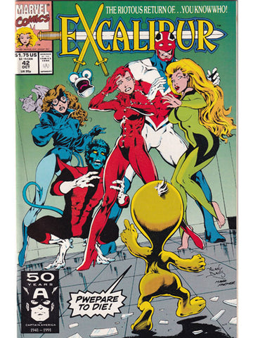 Excalibur Issue 42 Marvel Comics Back Issues