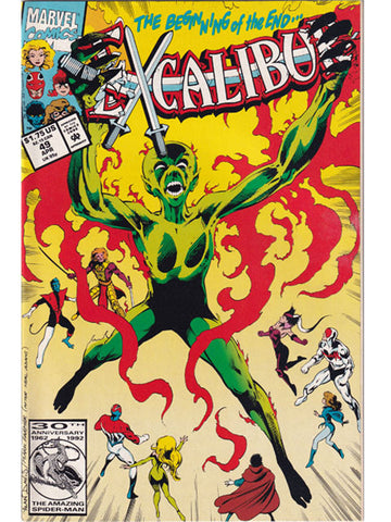 Excalibur Issue 49 Marvel Comics Back Issues
