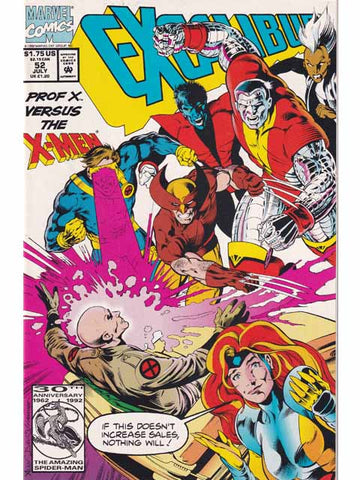 Excalibur Issue 52 Marvel Comics Back Issues