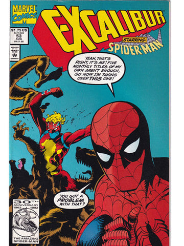 Excalibur Issue 53 Marvel Comics Back Issues